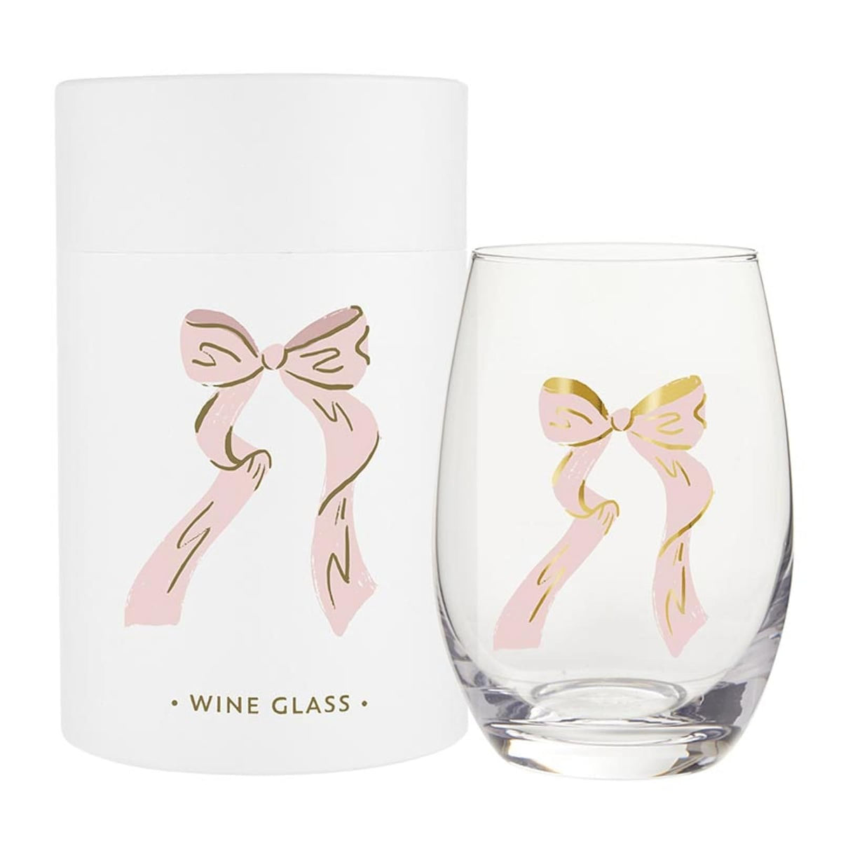Santa Barbara Design Studio Drinking Cup, 17 Ounces, Pink Bow