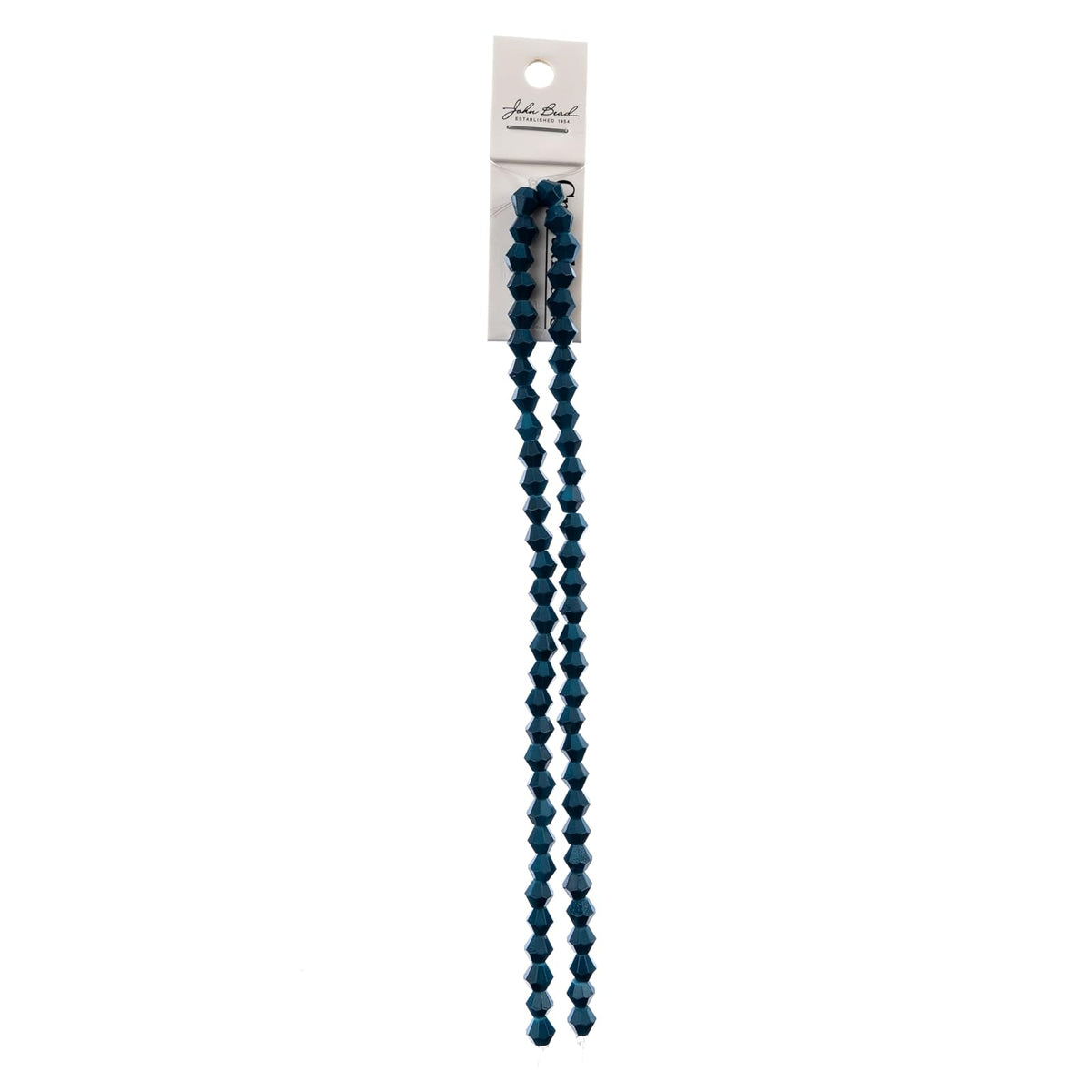 John Bead Craft Bead, 6mm, Opaque Dark Blue