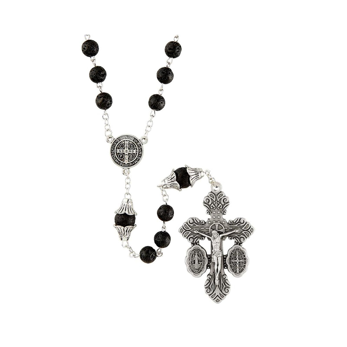 Christian Brands Jewelry Set, 2-1/2", Black