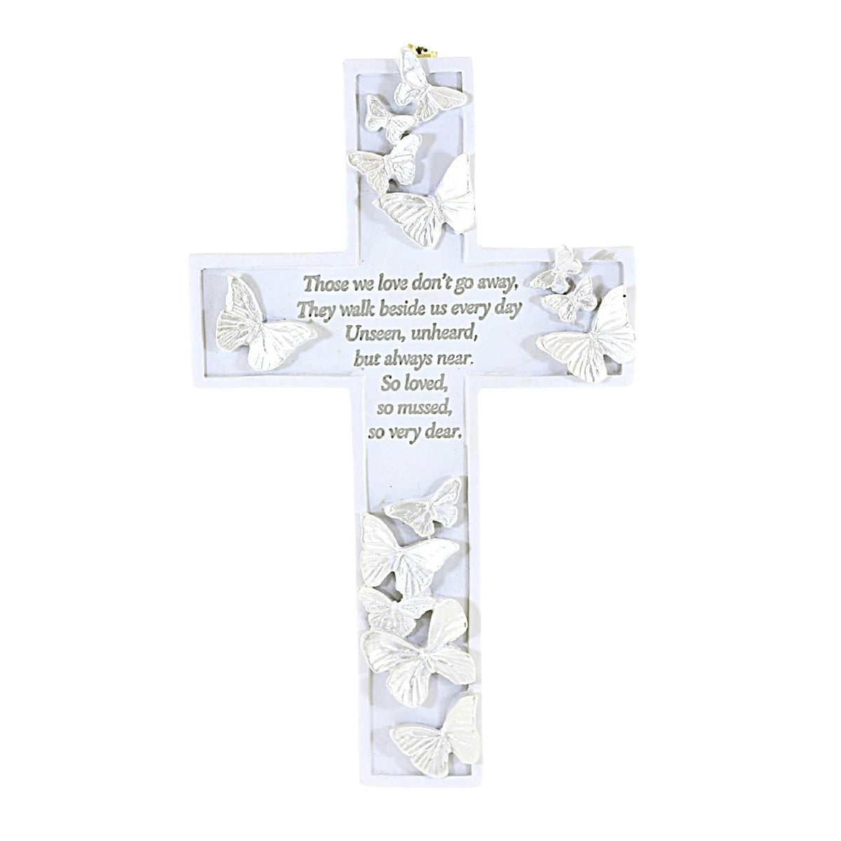 Roman Wall Art, 8"L x 8"W, Metallic White
