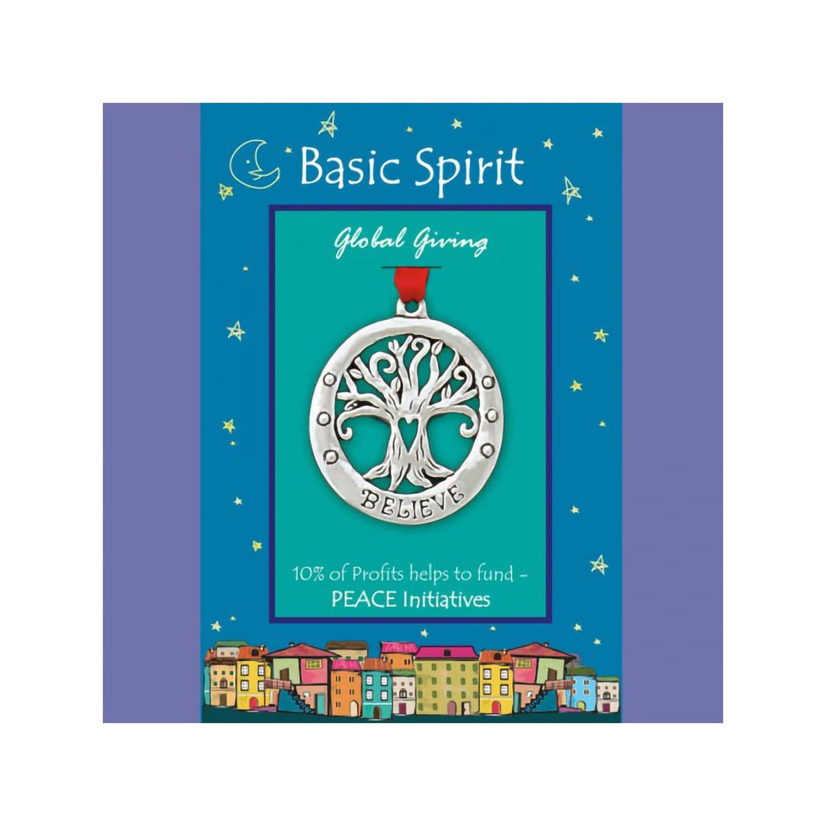 Basic Spirit Hanging Ornament, Red, Basic