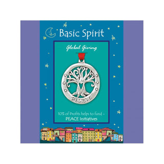 Basic Spirit Hanging Ornament, Red, Basic