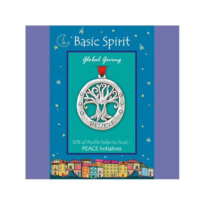 Basic Spirit Hanging Ornament, Red, Basic