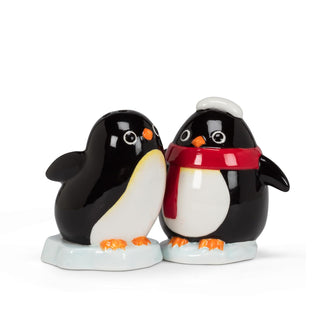 Abbott Collection Food Shaker, 2.5"H, Playful Penguins