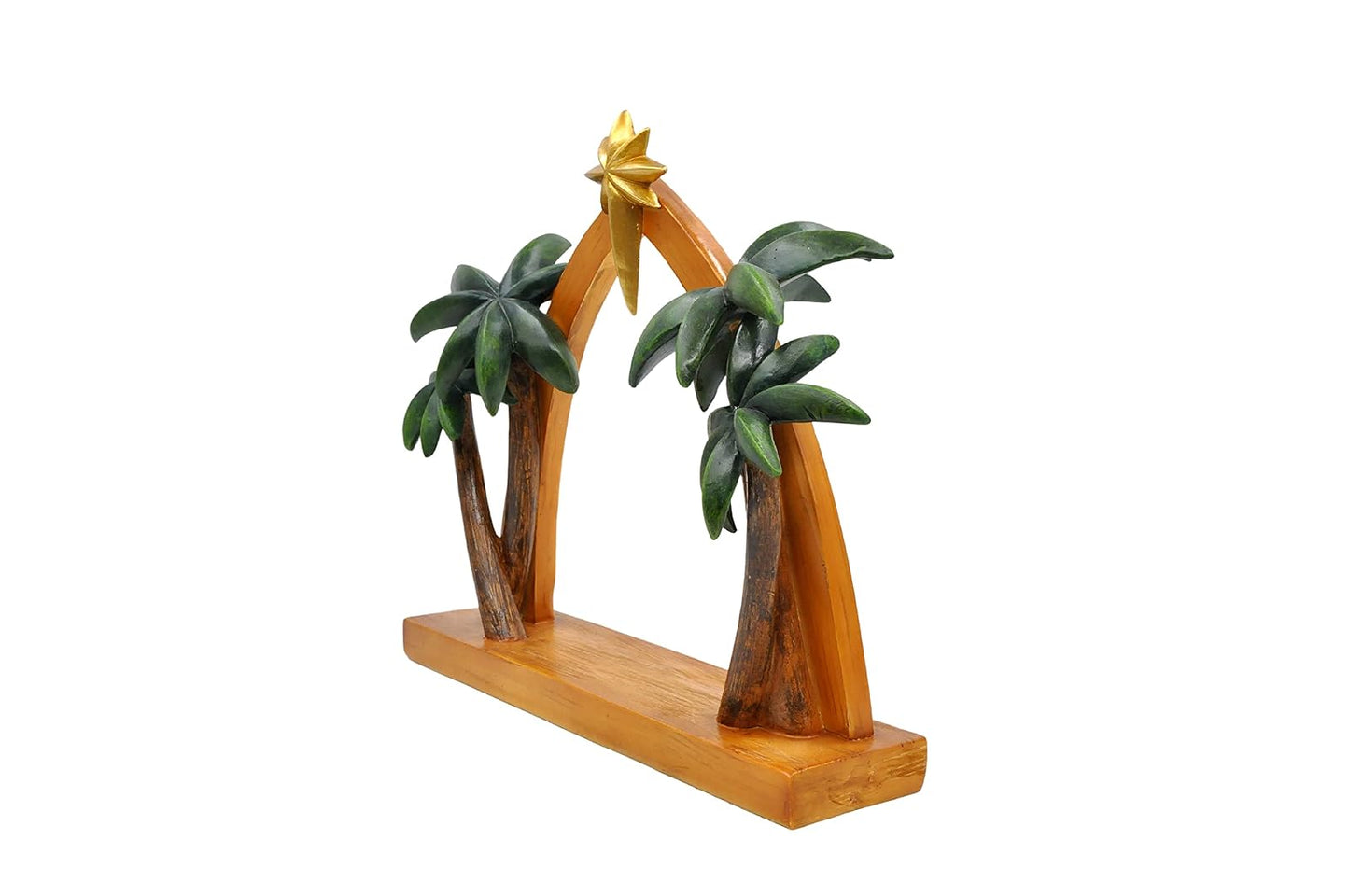 Comfy Hour Faith and Hope Collection Blessed Creche Accessory for Baby Jesus, Holy Family with Angel, Christmas Nativity Scene Figurine, Polyresin