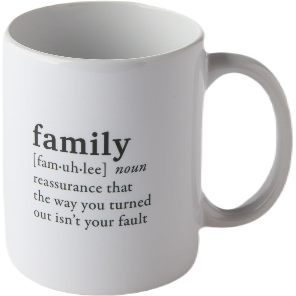 Tableau Drinking Cup, 11 ounces, White