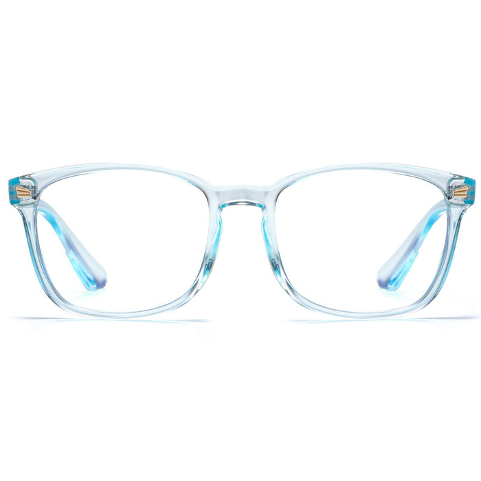DUCO Kids Blue Light Glasses Girls Boys Computer Gaming Eyeglasses Anti UV,Bluelight Glasses for Kids Age 6-10 K028