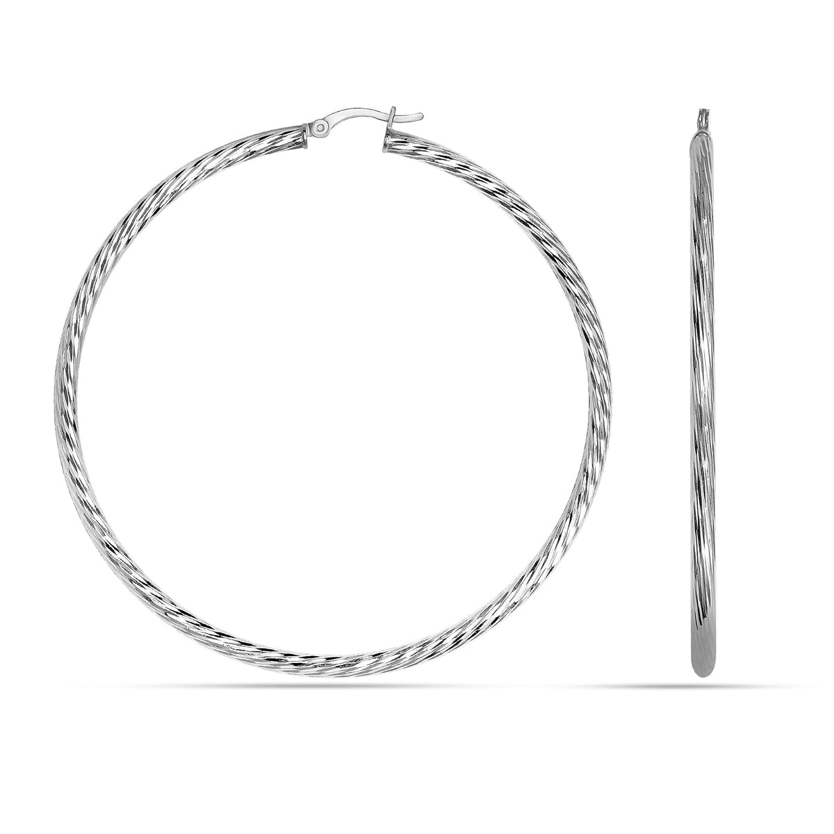 LeCalla Earring, Extra Large, Textured