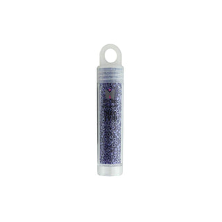 John Bead Craft Bead, Size: 11, Amethyst Sparkle Crystal Lined