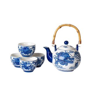 Urban Tokyo Teapot, 30 ounce set, White