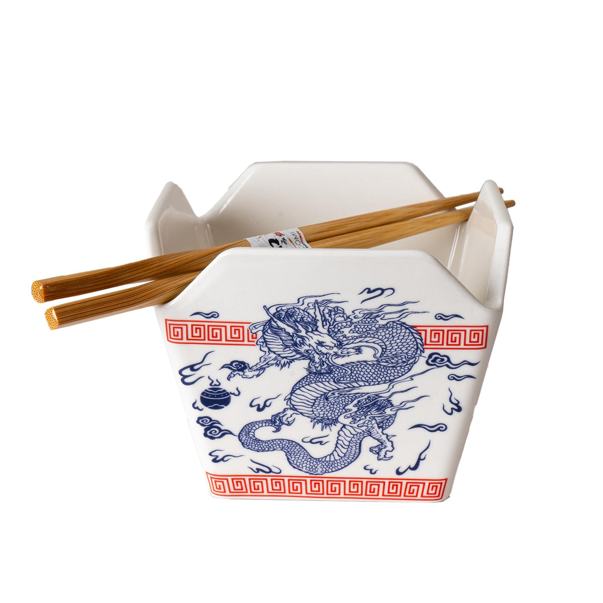 Urban Tokyo Dishware Bowl, 18 fl oz, Oriental Dragon