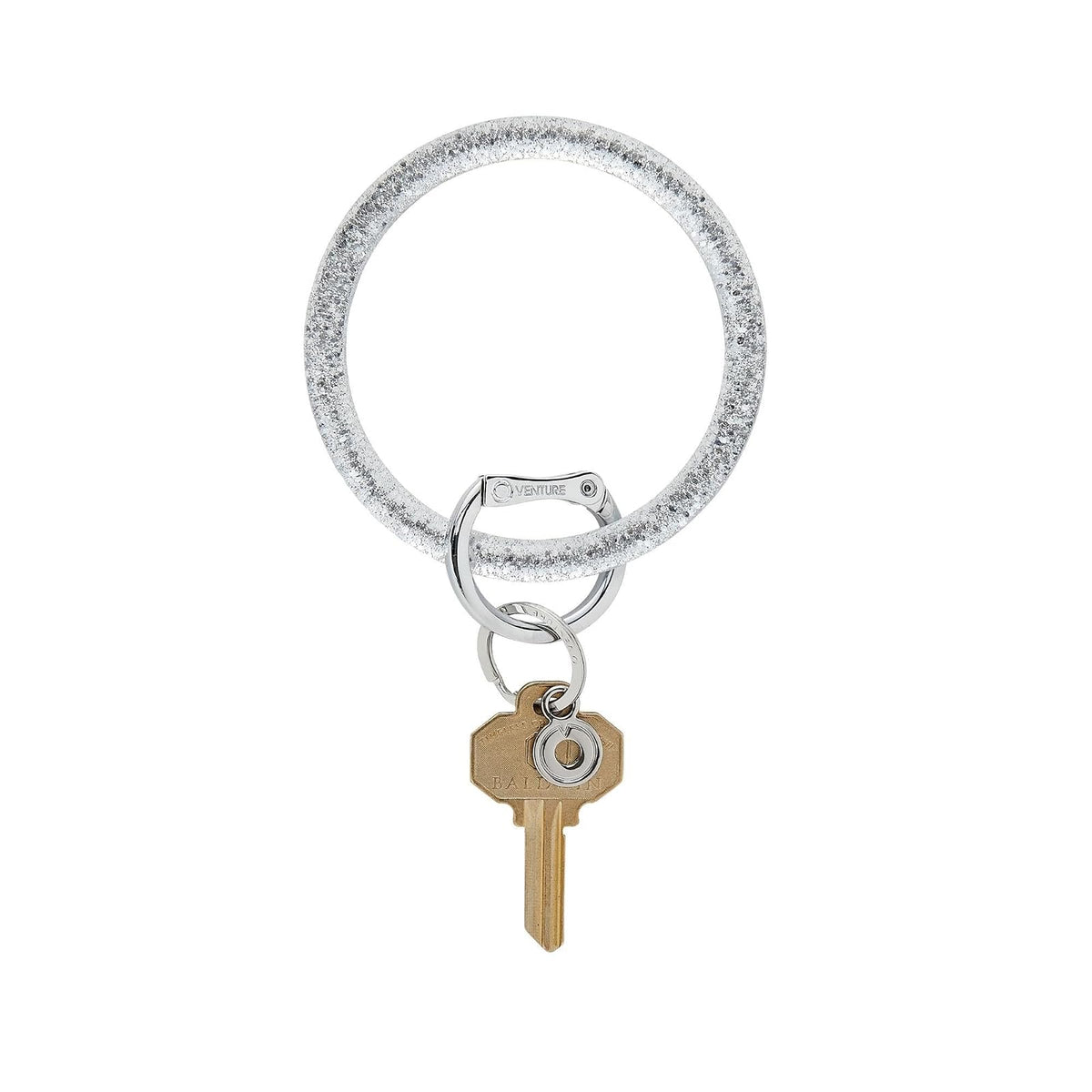 Oventure Keychain, 4 inches, Silver
