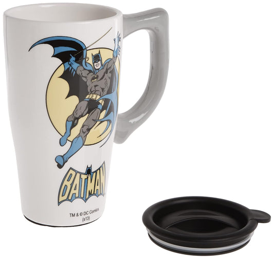 Spoontiques DC Comics Batman Travel Mug, Multi Colored