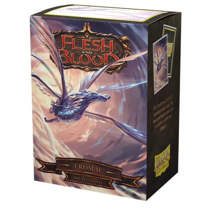 Dragon Shield Sleeves – Limited Edition Matte Art: Flesh and Blood: Cromai 100 CT - Compatible with Pokémon, Magic The Gathering Cards &amp; Digimon MTG TCG OCG &amp; Hockey Cards