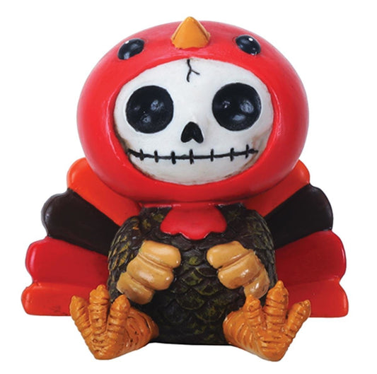 Pacific Trading SUMMIT COLLECTION Furrybones Pumpkin Signature Skeleton in Turkey Costume