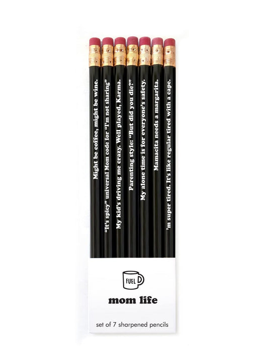 Snifty SPP7024 Mom Life Pencil, Set of 7