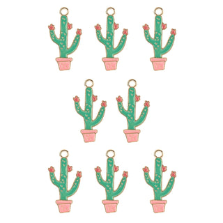 John Bead Charm, 29x16mm, GREEN