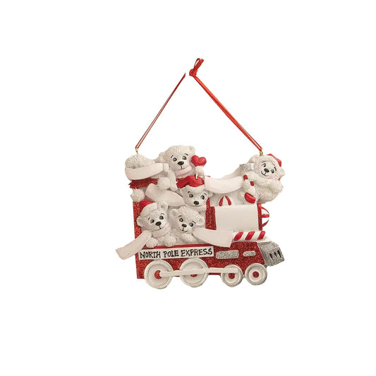 Kurt S. Adler Hanging Ornament, 4 Inch, Red