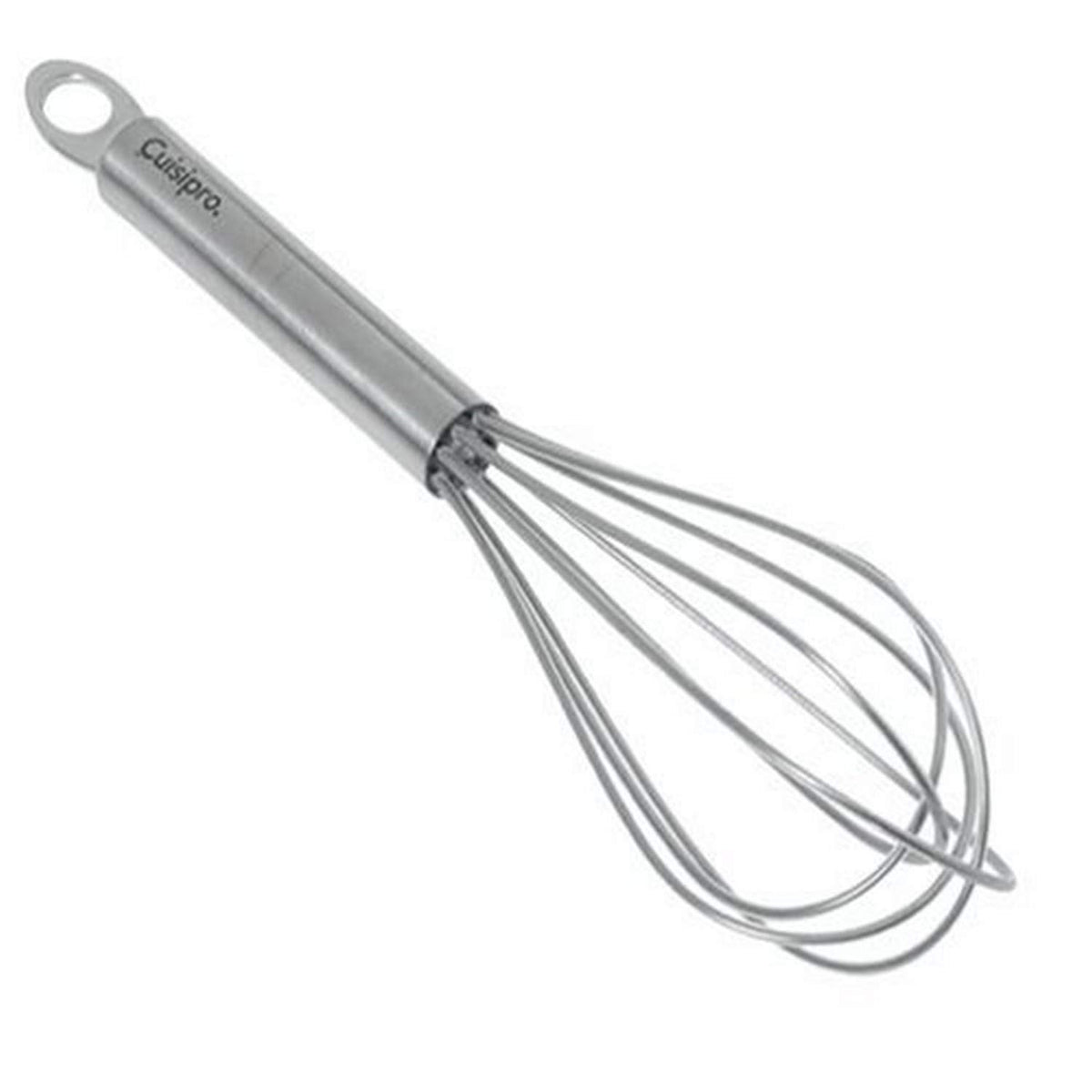Browne & Co Cuisipro 8-Inch Silicone Egg Whisk, Frosted