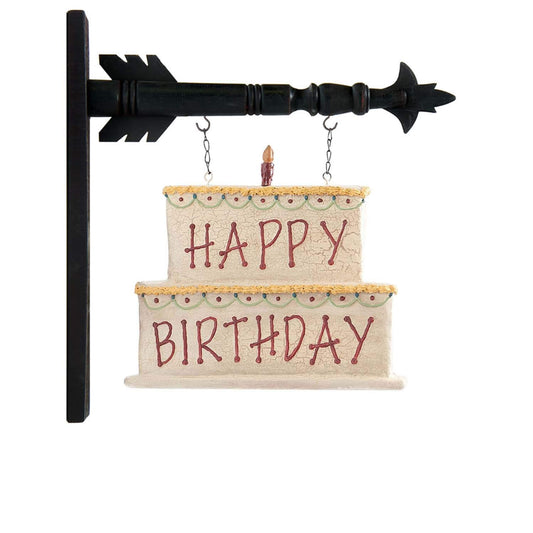 K&K Interiors Arrow Replacement Decorative Hanging Sign, White