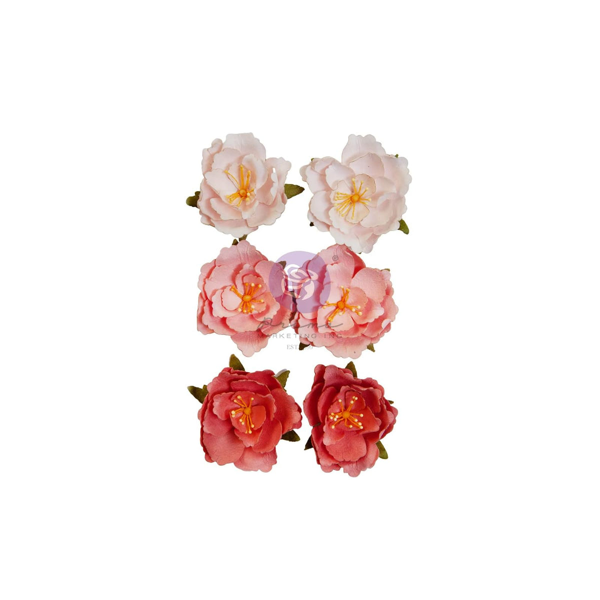 PRIMA MARKETING INC Artificial Plant, Flowers, Flowers - Rooted - 6 Pcs