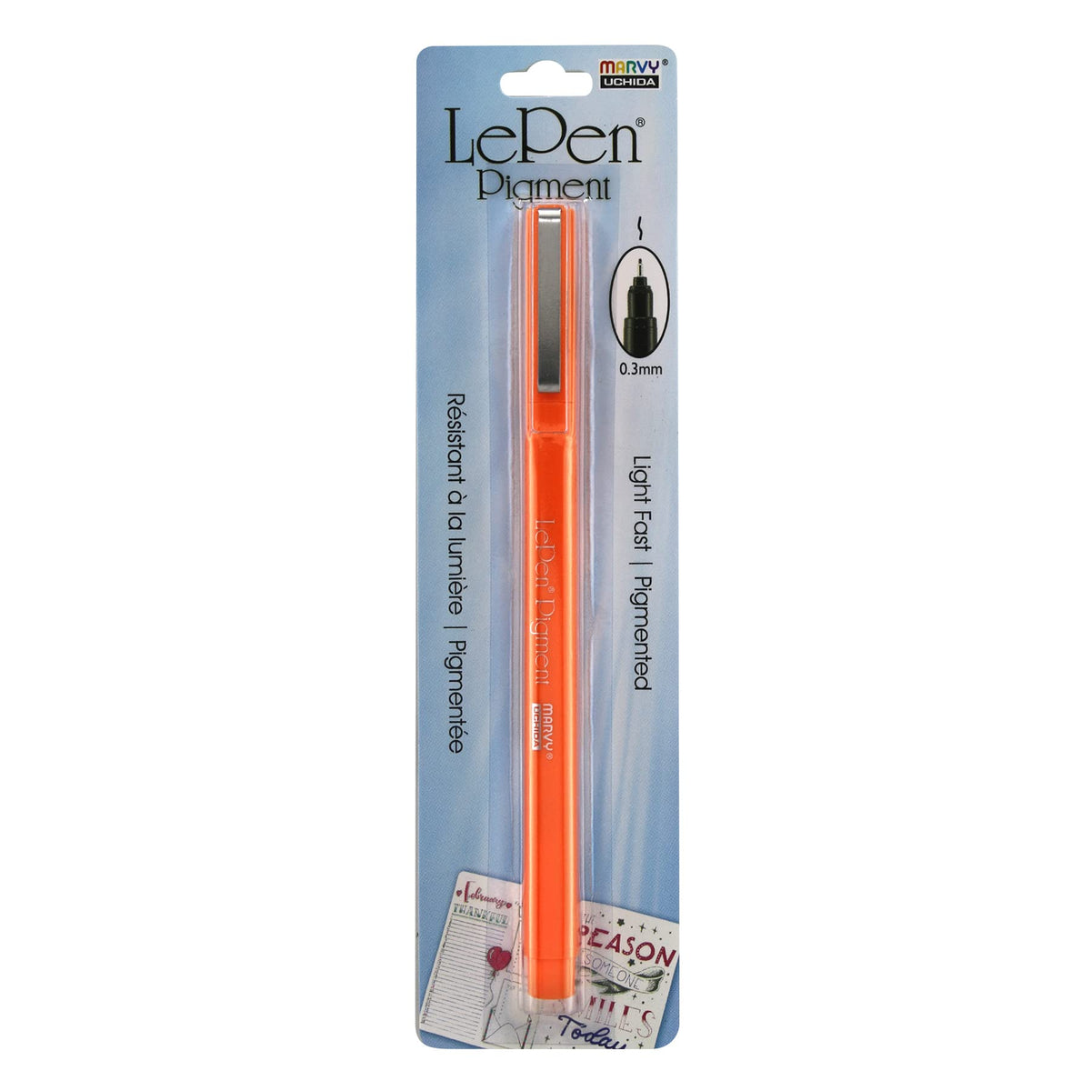 Marvy Uchida Writing Instrument, 1 Count (Pack of 1), Orange