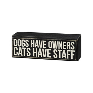 Primitives by Kathy Decorative Signage, 6x2 Inches, Black and White