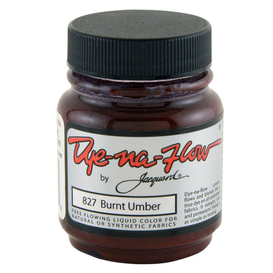 Jacquard Dye-Na-Flow Liquid Color 2-1/4 Ounces-Burnt Umber