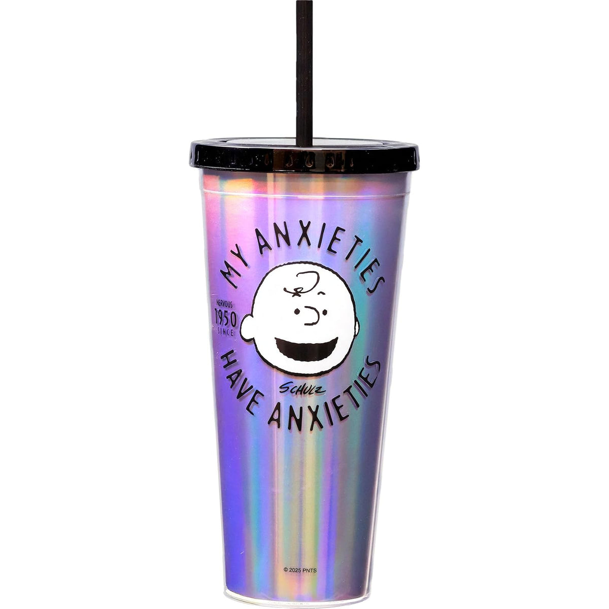 Spoontiques Drinking Cup, 20 Ounces, Peanuts Anxieties