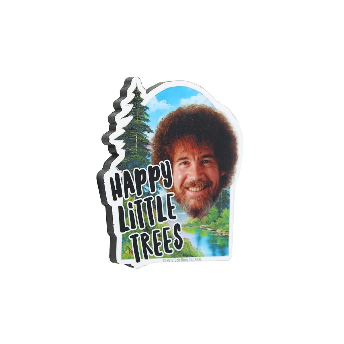 AQUARIUS Decorative Magnet, Happy Little Trees, Fridge Magnet