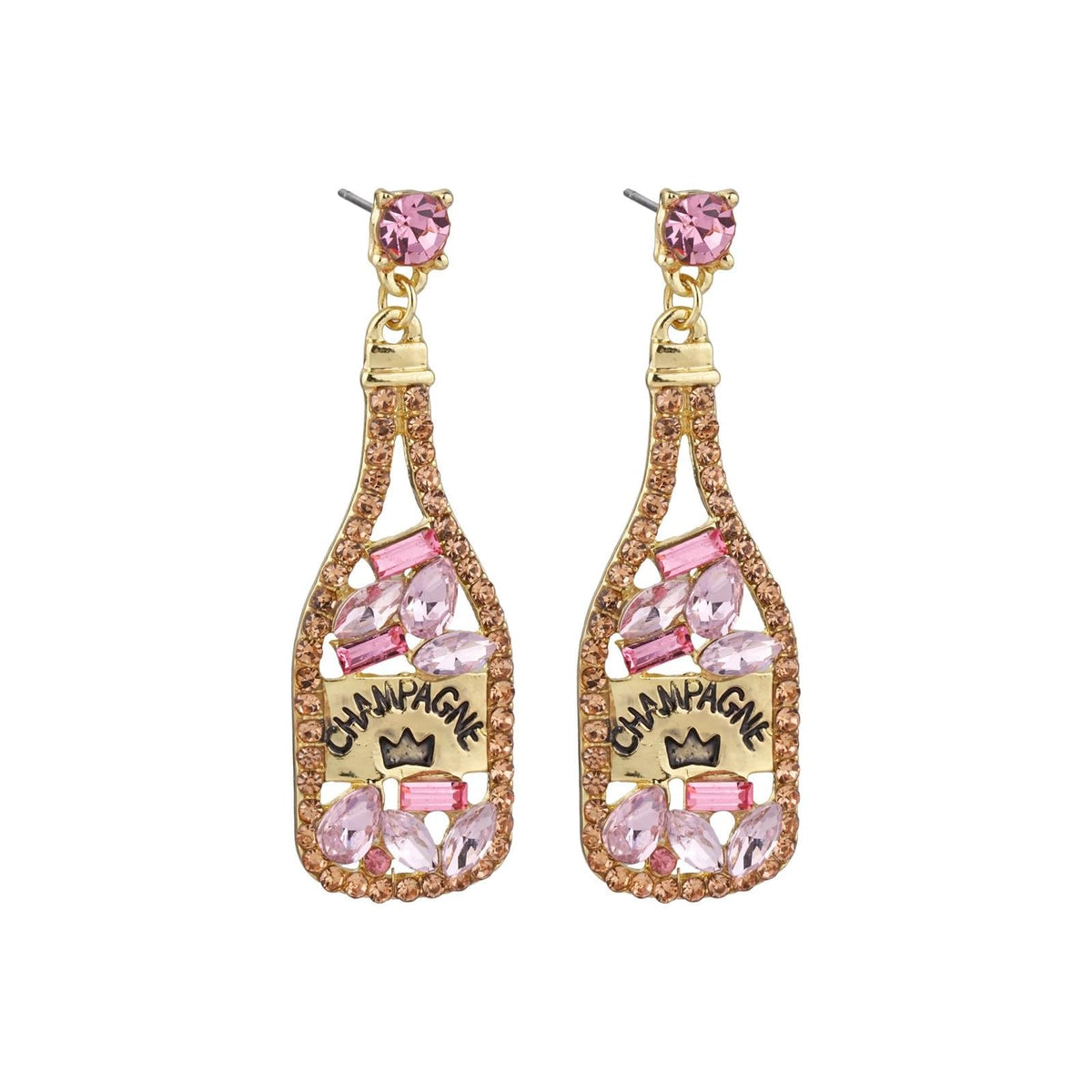 Bamboo Trading Earring, Pink