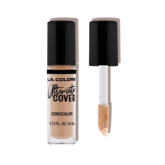L.A. Girl COLORS Ultimate Cover Concealer- Vanilla, 0.13 Fl Oz