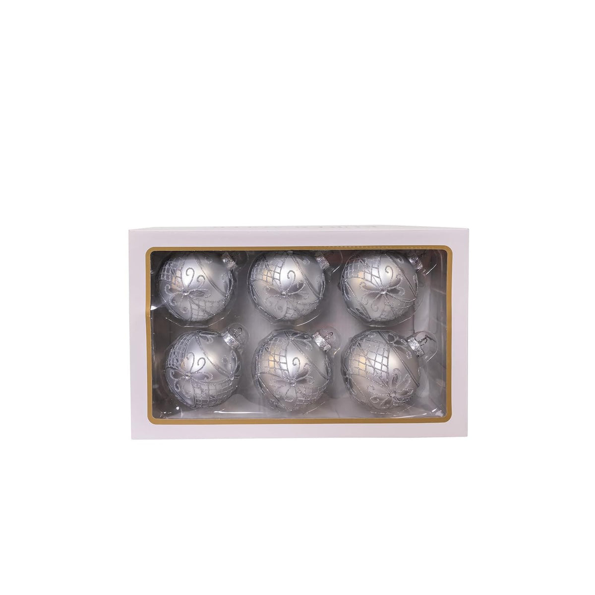 Kurt S. Adler Hanging Ornament, Silver
