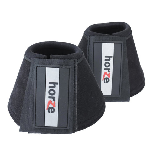 HORZE All Purpose Bell Boots - Black - L