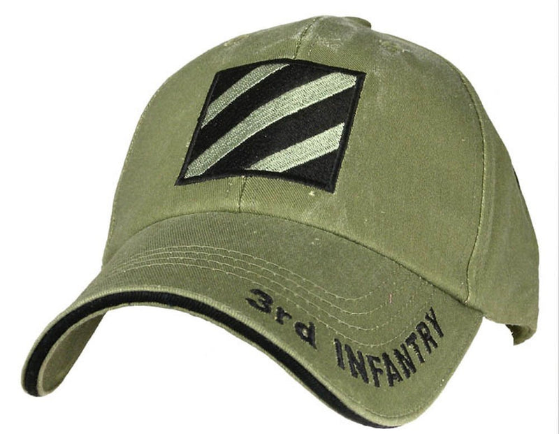 EAGLE CREST 3rd Infantry Baseball Cap, Od Green, One Size
