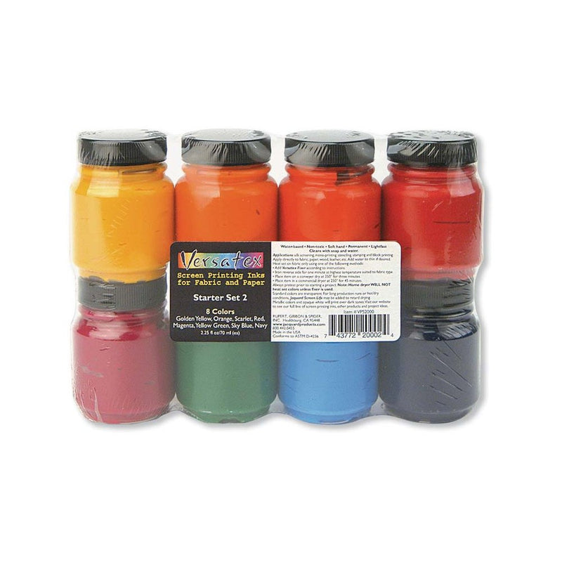 Jacquard Versatex Printing Ink Set 