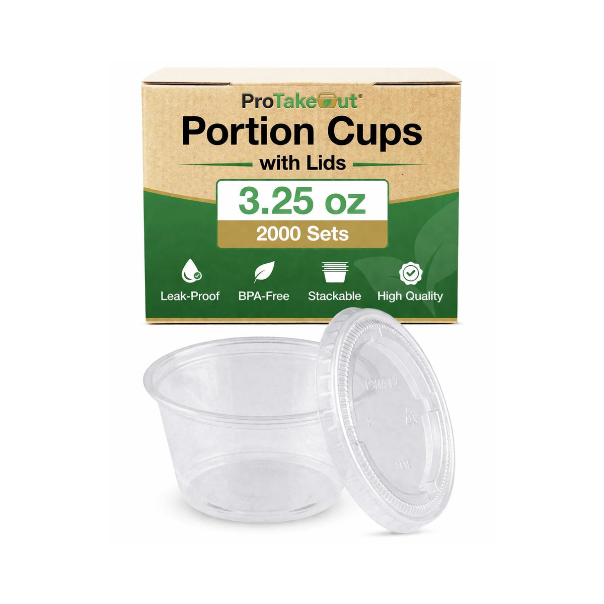 ProTakeOut Food Storage Container, Small, Clear