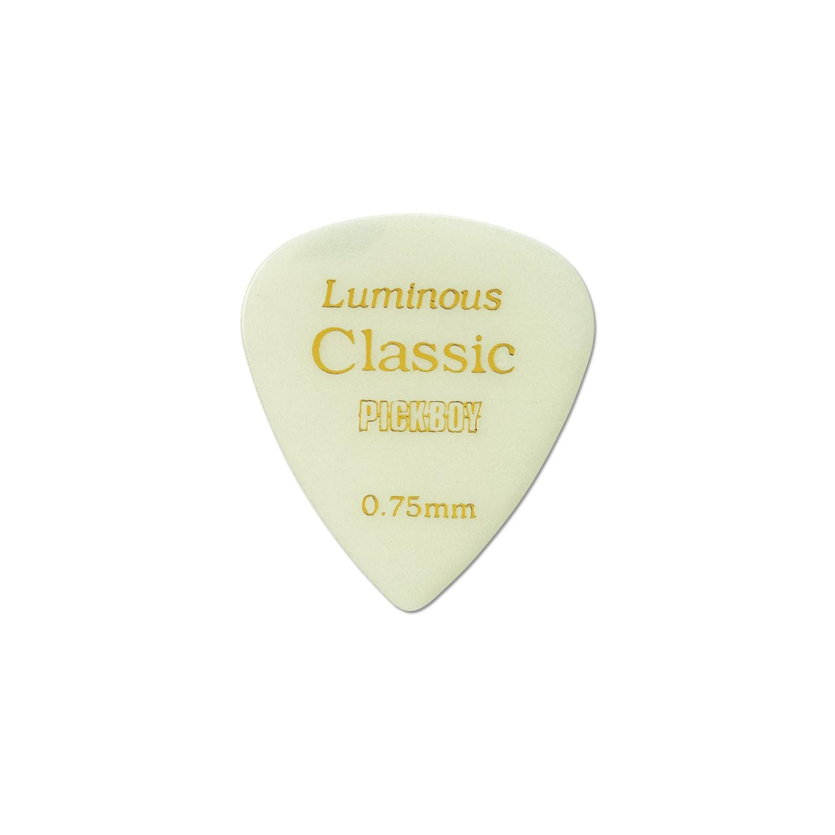 Pickboy Plectrum, 0.75mm, luminous