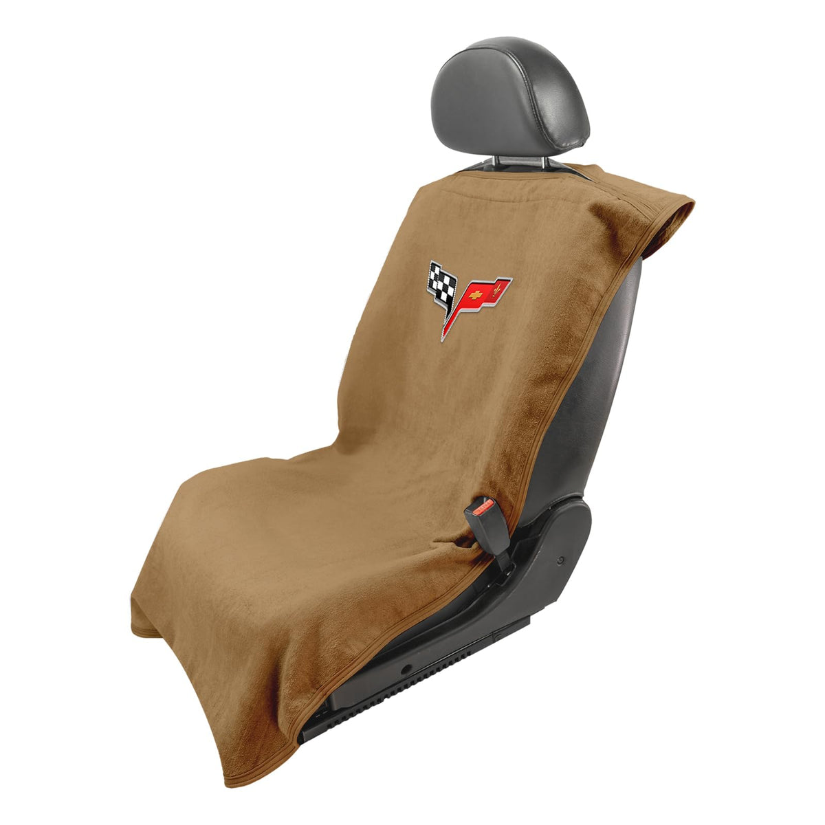 Seat Armour Vehicle Seat Cover, Corvette C8 specific, Tan