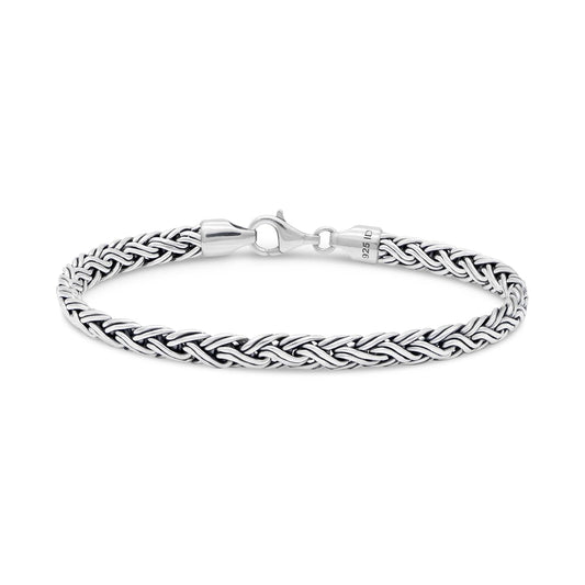 DEVATA Bracelet, XL/8.5 Inches, Paddy 5mm Oval Chain
