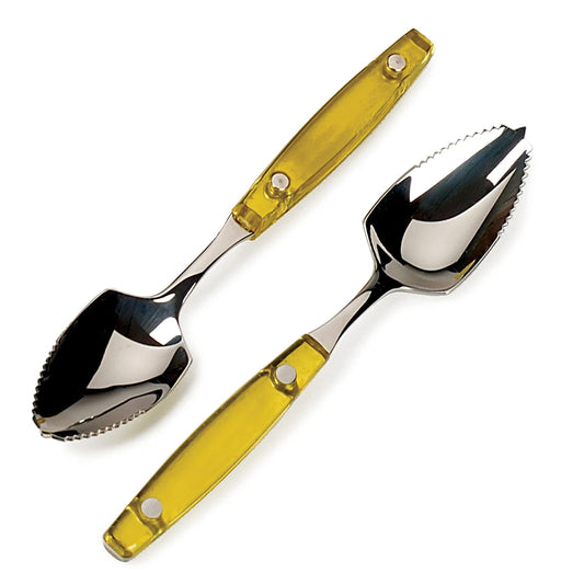RSVP International Endurance Stainless Steel Grapefruit Sectioning Spoons, Set of 2
