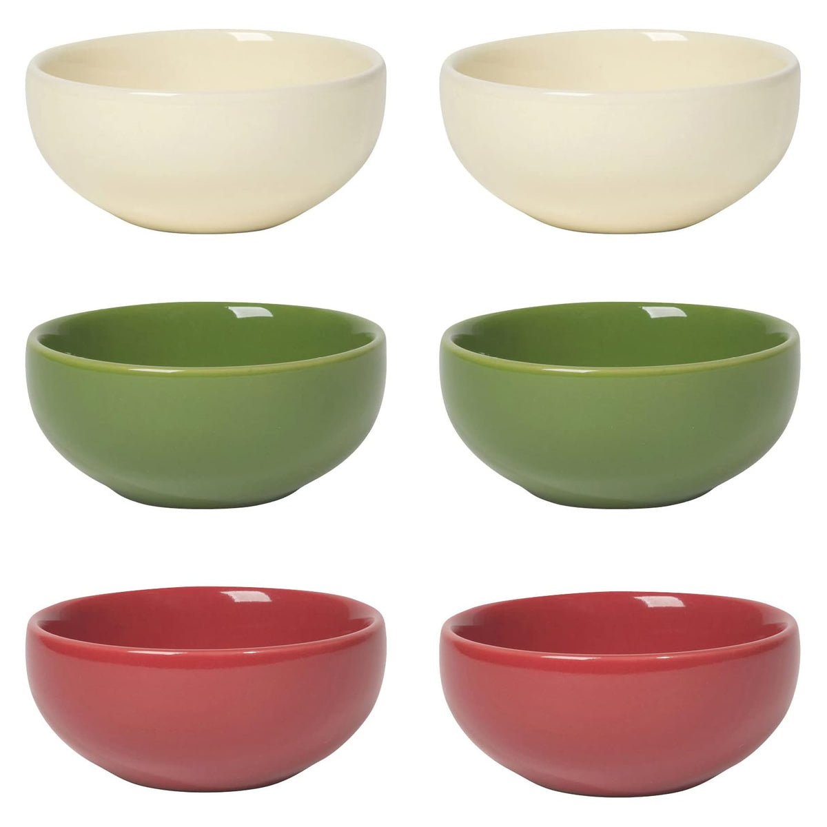 Now Designs Dishware Bowl, 6 Count, Holiday
