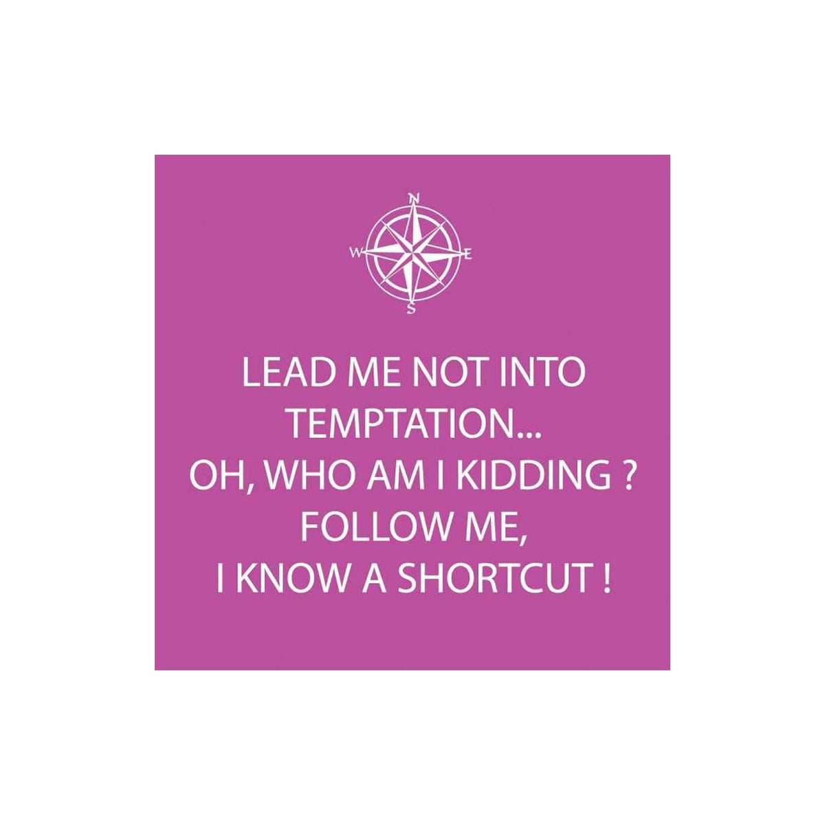 PPD Disposable Napkin, Temptation, Lead Me Not in to Temptation