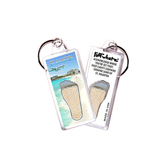 FootWhere Keychain, Small, Stm106 - Landing