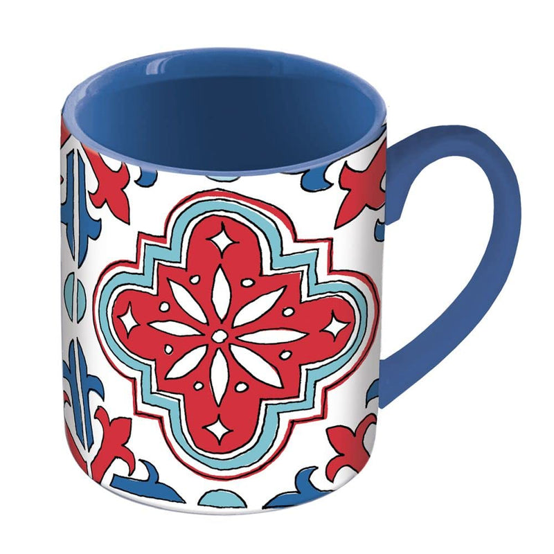 Lang Companies, Americana Blue Decorative Mug