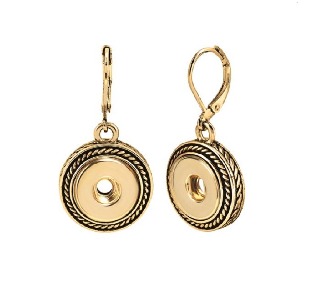 Ginger Snaps Earring, Petite, Gold