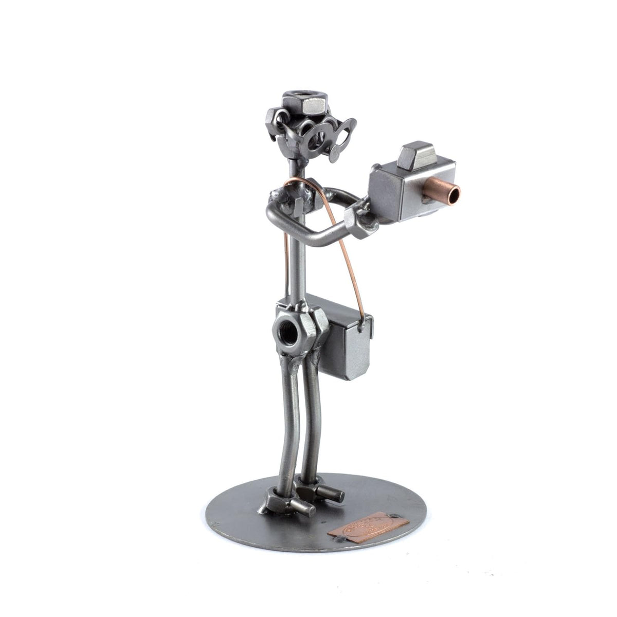 Steelman24 Figurine, 6,69 x 3,35 x 3,35, Metal
