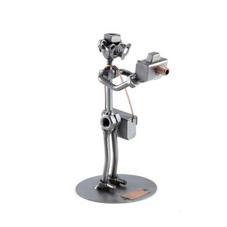 Steelman24 Figurine, 6,69 x 3,35 x 3,35, Metal