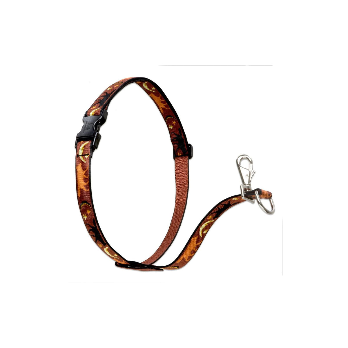 LupinePet Animal Harness, Brown, Orange, Shadow Hunter
