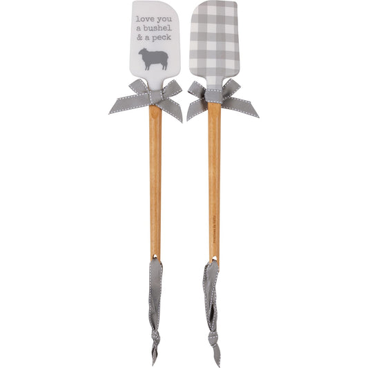 Primitives by Kathy Love You A Bushel &amp; A Peck Decorative Spatula